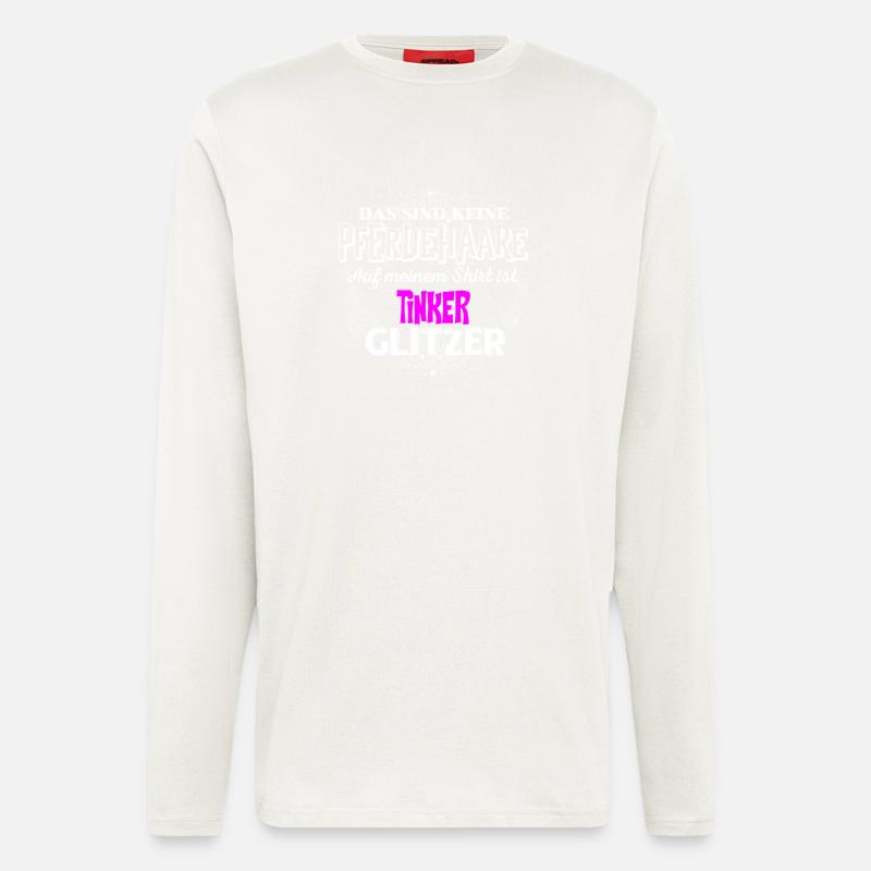 TINKER - Glitzer - Langarmshirt - made by SPREAD  - OFF WHITE