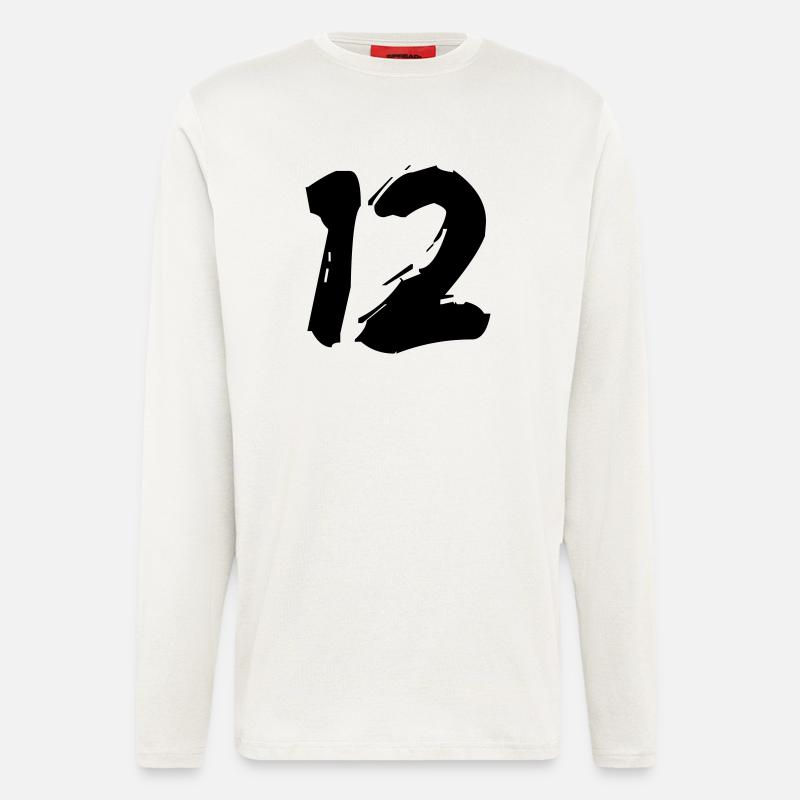 Brushed 12 - Langarmshirt - made by SPREAD  - OFF WHITE
