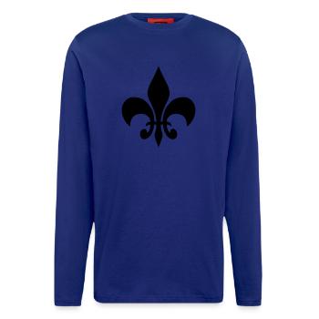 fleur de lis french lily - Longsleeve - made by SPREAD  - OFF WHITE - Front