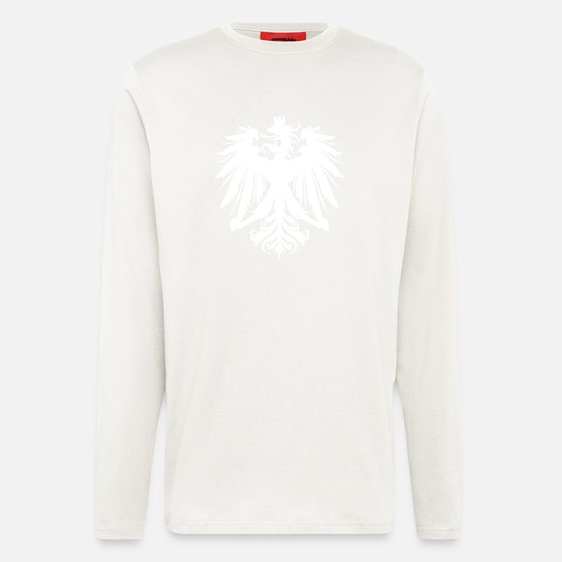 Adler 2 - Langarmshirt - made by SPREAD - OFF WHITE
