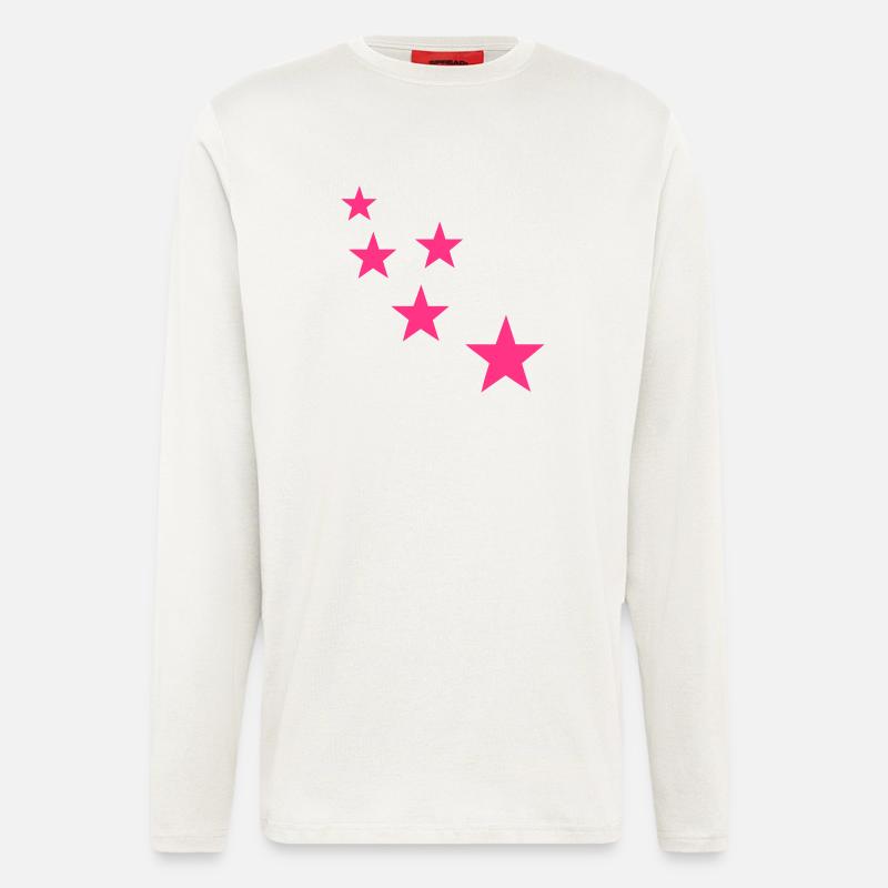 stars - Langarmshirt - made by SPREAD - OFF WHITE