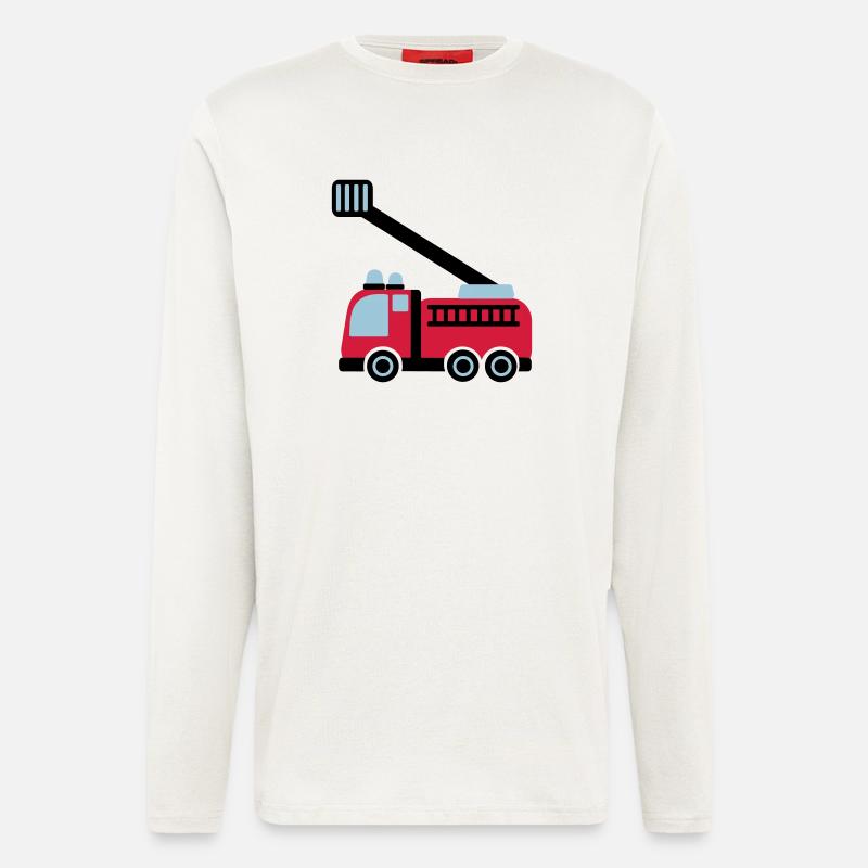 Fire engine - Longsleeve - made by SPREAD  - OFF WHITE