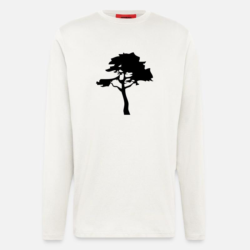 tree_2 - Longsleeve - made by SPREAD  - OFF WHITE