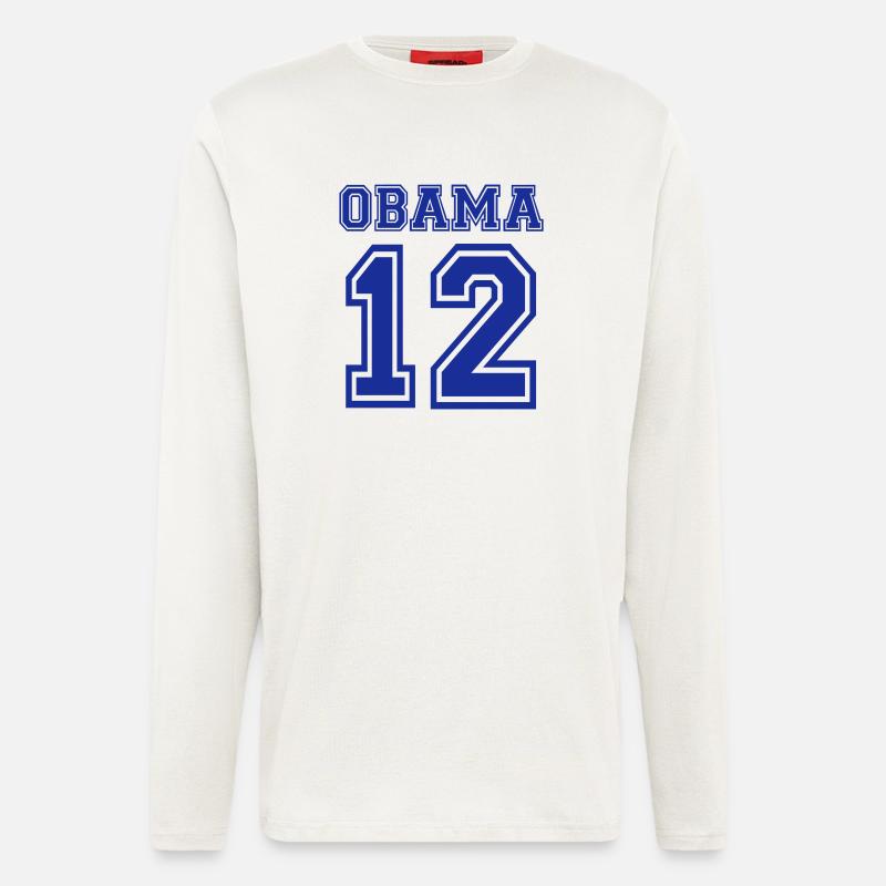 Obama - Longsleeve - made by SPREAD  - OFF WHITE