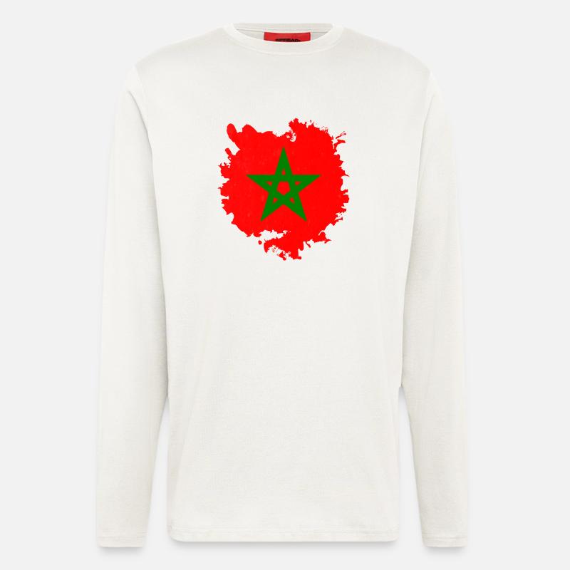 Marokko - Langarmshirt - made by SPREAD  - OFF WHITE