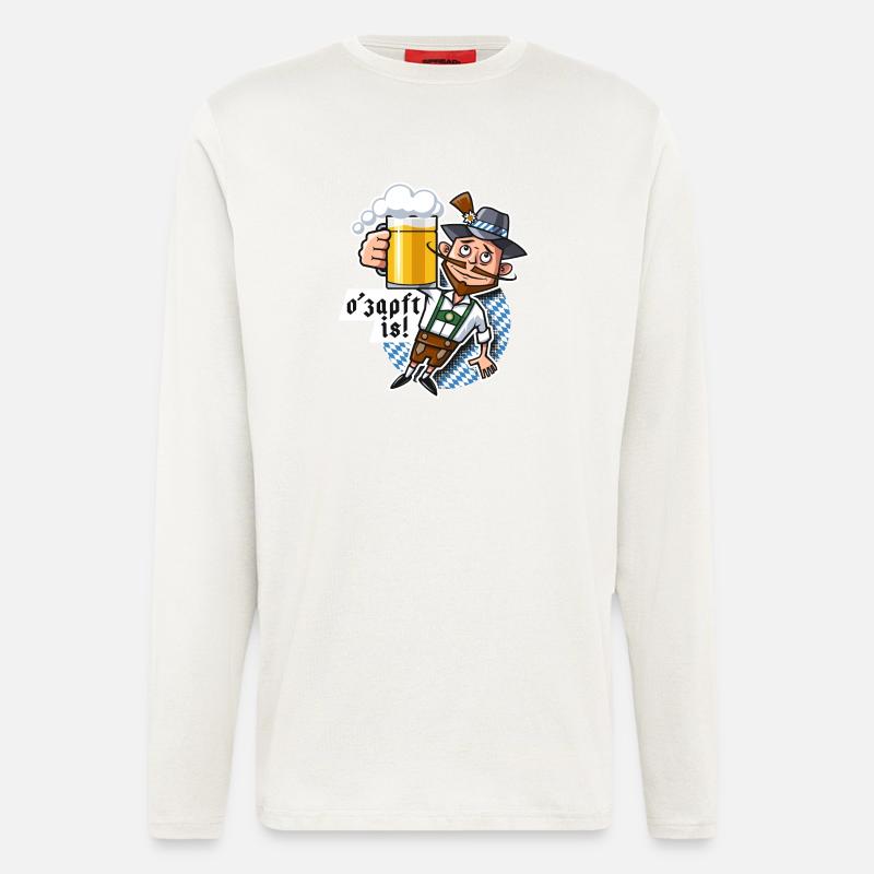 VL124C_Ogezapftis - Langarmshirt - made by SPREAD - OFF WHITE
