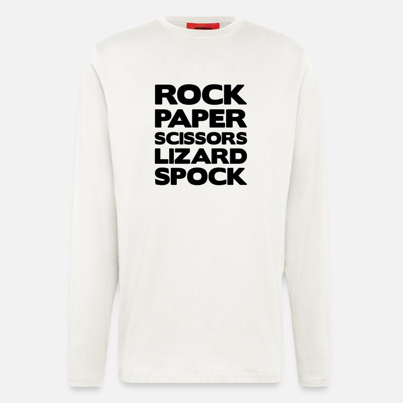 RockPaper - Langarmshirt - made by SPREAD  - OFF WHITE