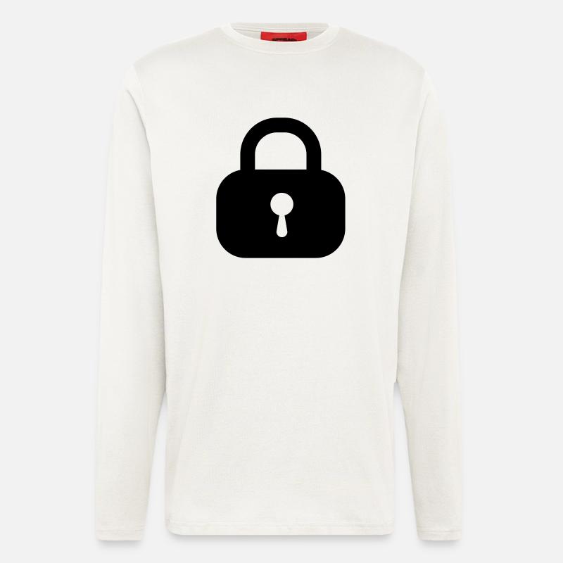 lock closed - Longsleeve - made by SPREAD  - OFF WHITE