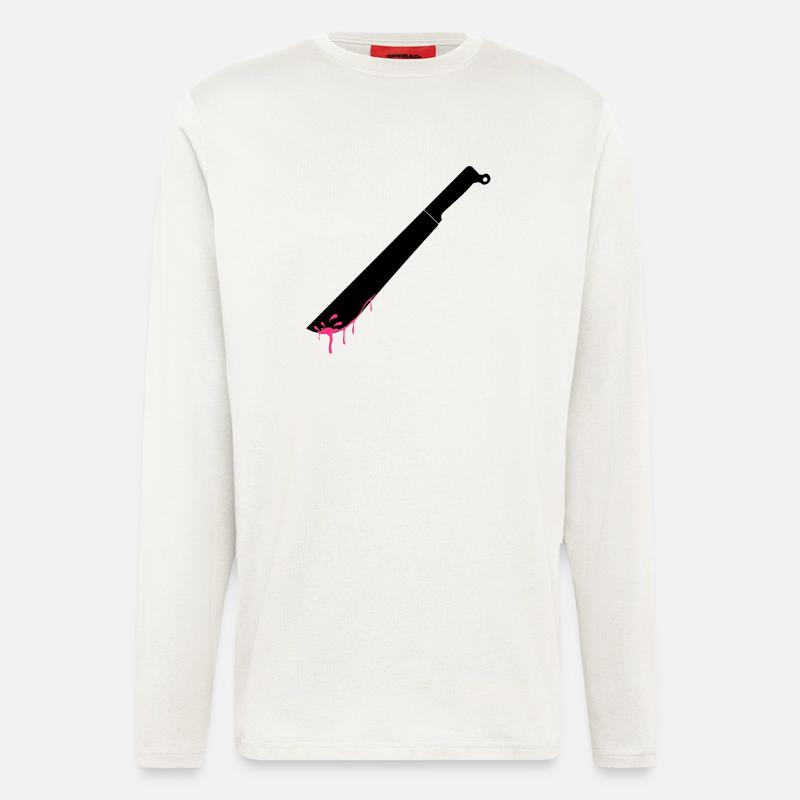 Machette - Manches longues bio décontracté fabriqué en UE - OFF WHITE