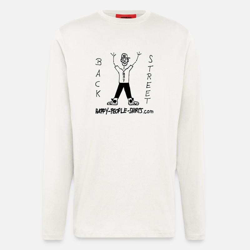 HPS-4-U Backstreet Boy - Langarmshirt - made by SPREAD  - OFF WHITE