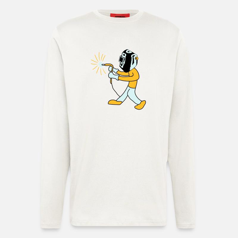 Welder - Longsleeve - made by SPREAD  - OFF WHITE