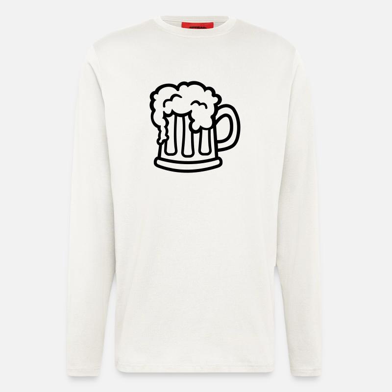 Beer - Longsleeve - made by SPREAD  - OFF WHITE