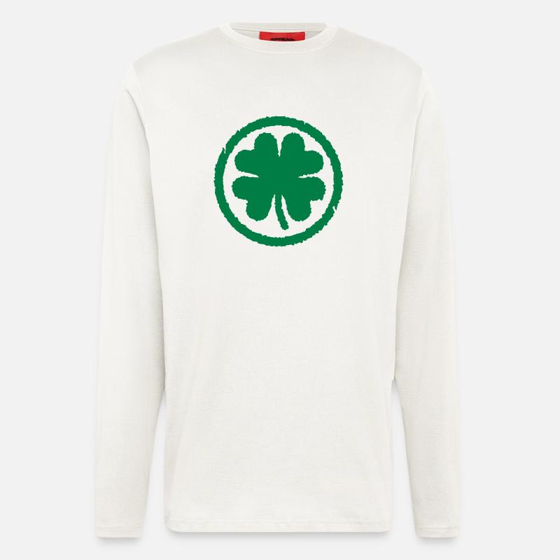 Shamrock - Longsleeve - made by SPREAD  - OFF WHITE
