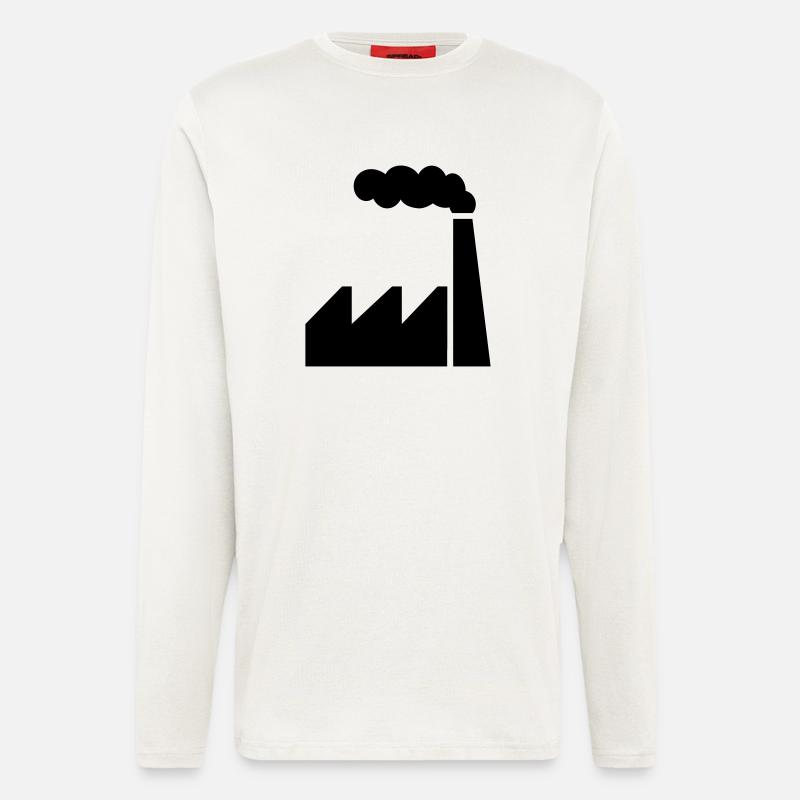 Fabrik - Langarmshirt - made by SPREAD  - OFF WHITE