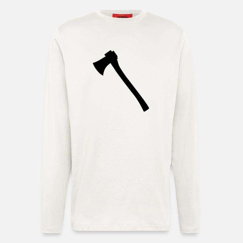 Axt - Langarmshirt - made by SPREAD  - OFF WHITE