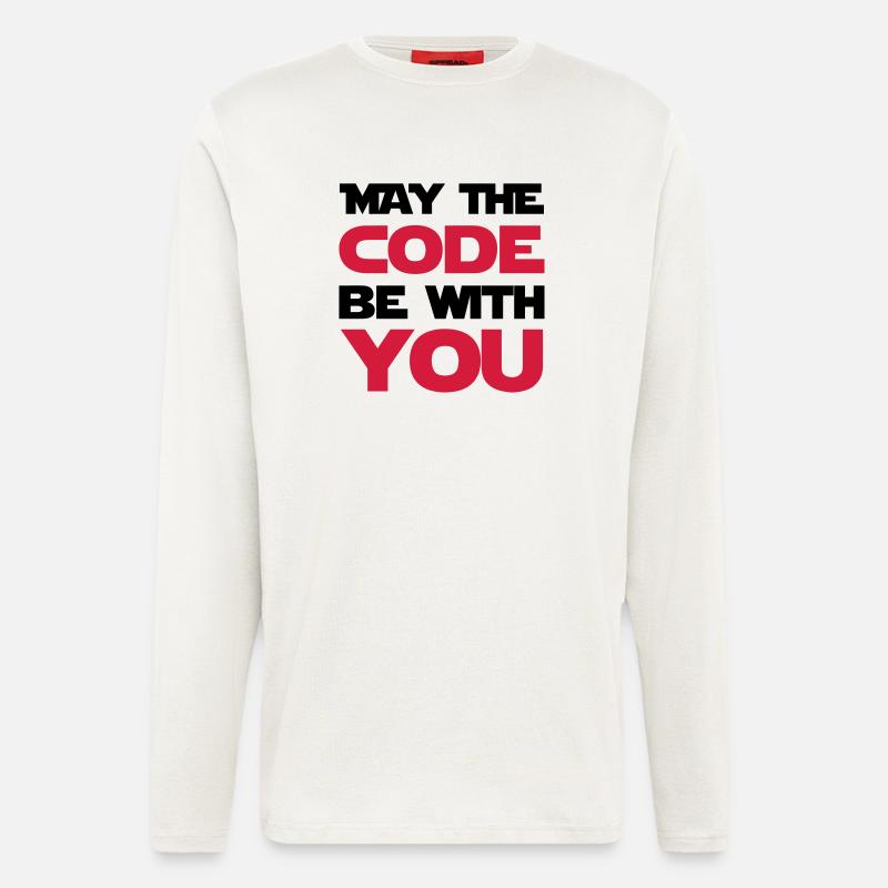 Computer / Geek / Programmierung / Game - Langarmshirt - made by SPREAD  - OFF WHITE
