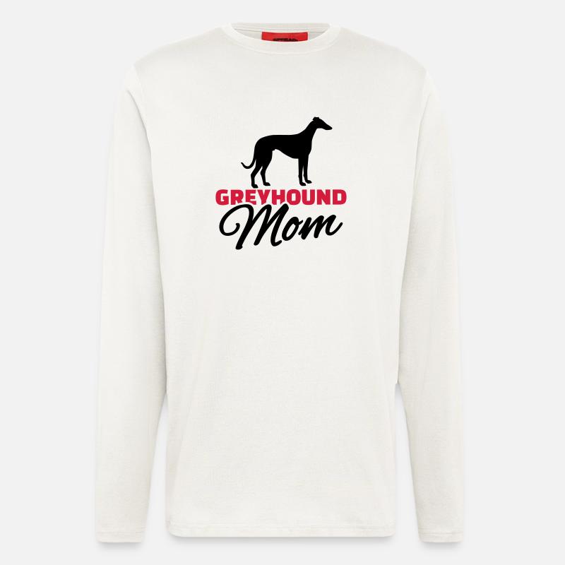 Windhund - Langarmshirt - made by SPREAD  - OFF WHITE