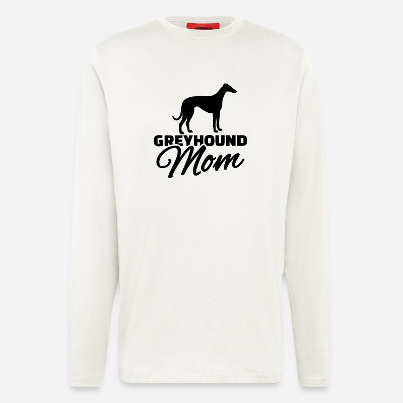 Windhund - Langarmshirt - made by SPREAD  - OFF WHITE