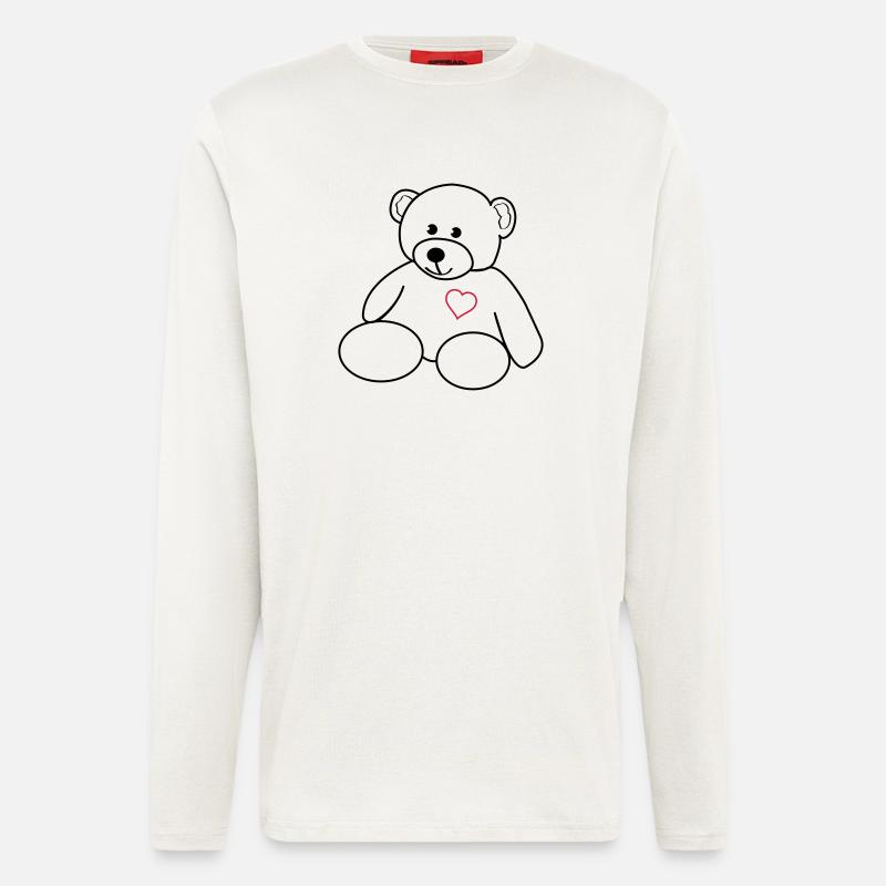 teddy_love - Langarmshirt - made by SPREAD  - OFF WHITE