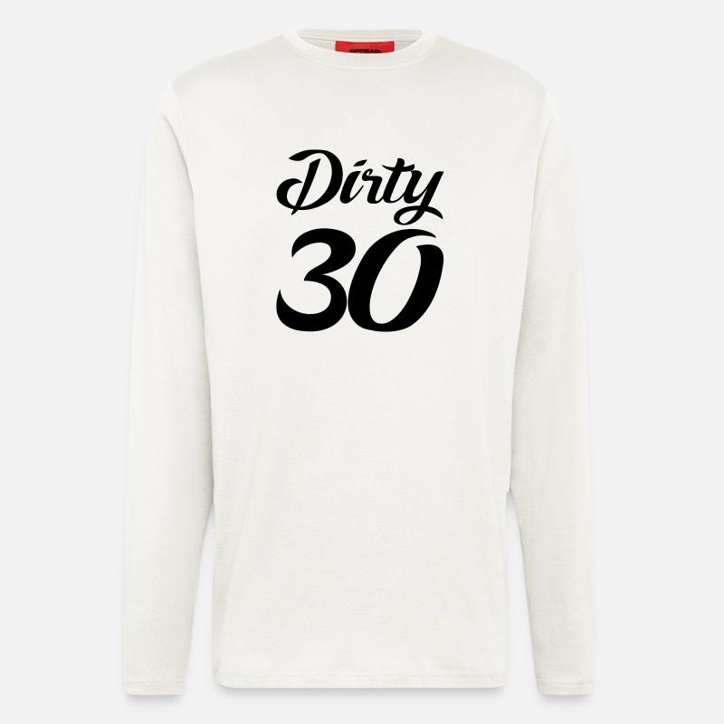 dirty 30 - Langarmshirt - made by SPREAD  - OFF WHITE