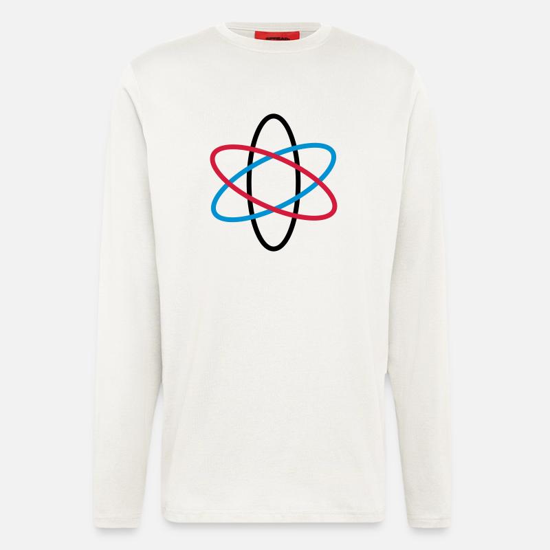 atom_neutron_02 - Longsleeve - made by SPREAD  - OFF WHITE