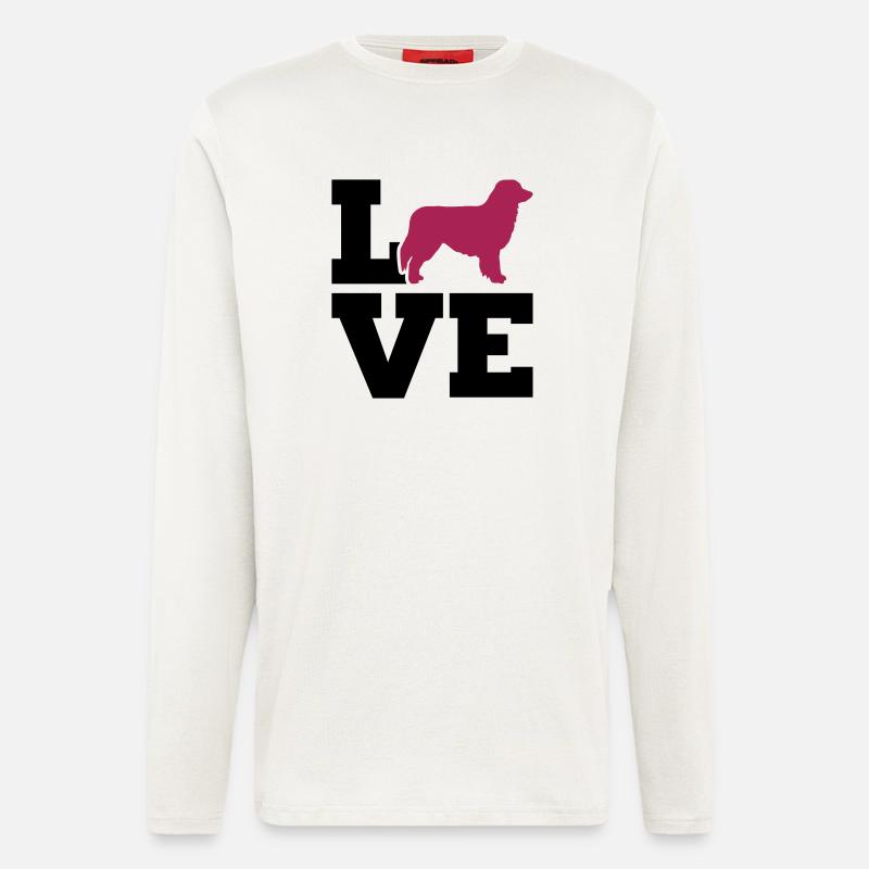 Australian Shepherd - Langarmshirt - made by SPREAD  - OFF WHITE