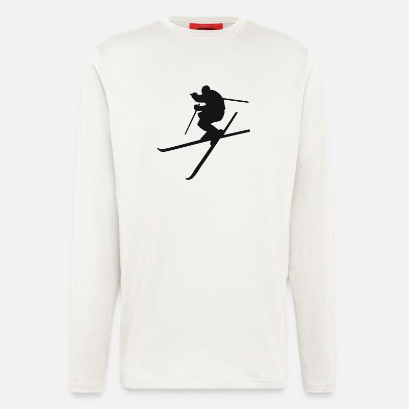 Ski - Langarmshirt - made by SPREAD  - OFF WHITE