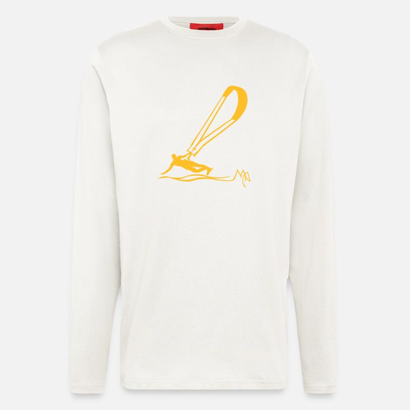 kiter - Longsleeve - made by SPREAD  - OFF WHITE