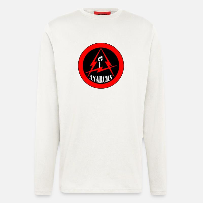 anarchy rouge - Longsleeve - made by SPREAD  - OFF WHITE