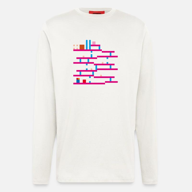 bigPixel3 - Longsleeve - made by SPREAD  - OFF WHITE