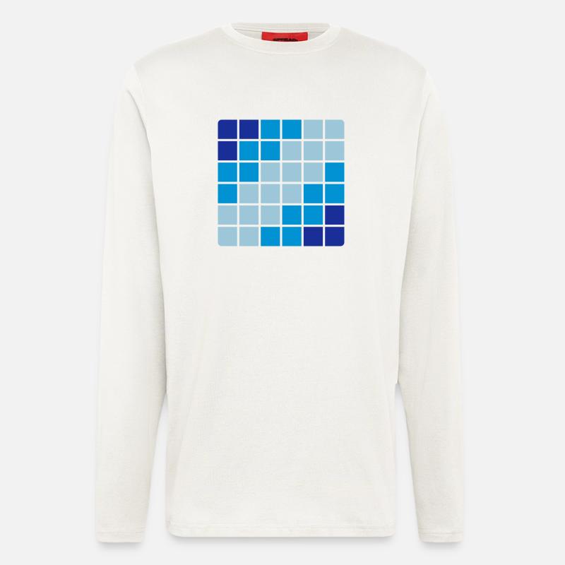 Muster - Langarmshirt - made by SPREAD  - OFF WHITE
