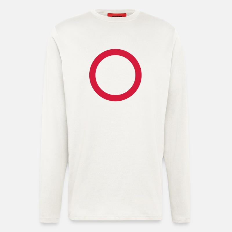 kreis - Langarmshirt - made by SPREAD  - OFF WHITE
