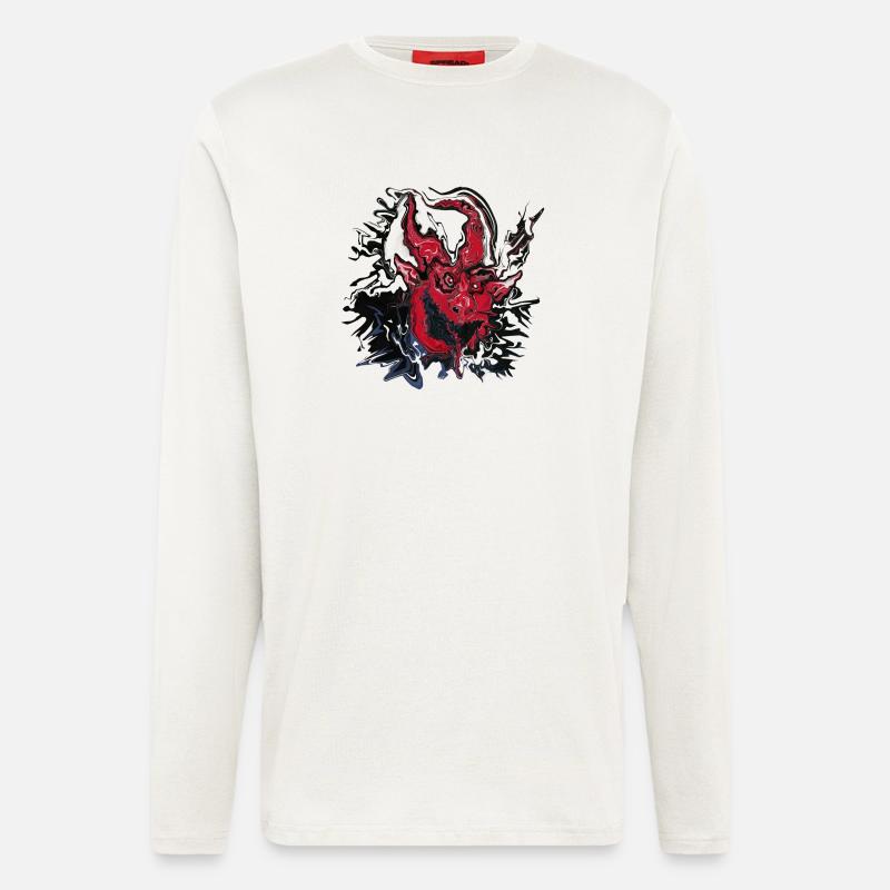 devil - Langarmshirt - made by SPREAD  - OFF WHITE