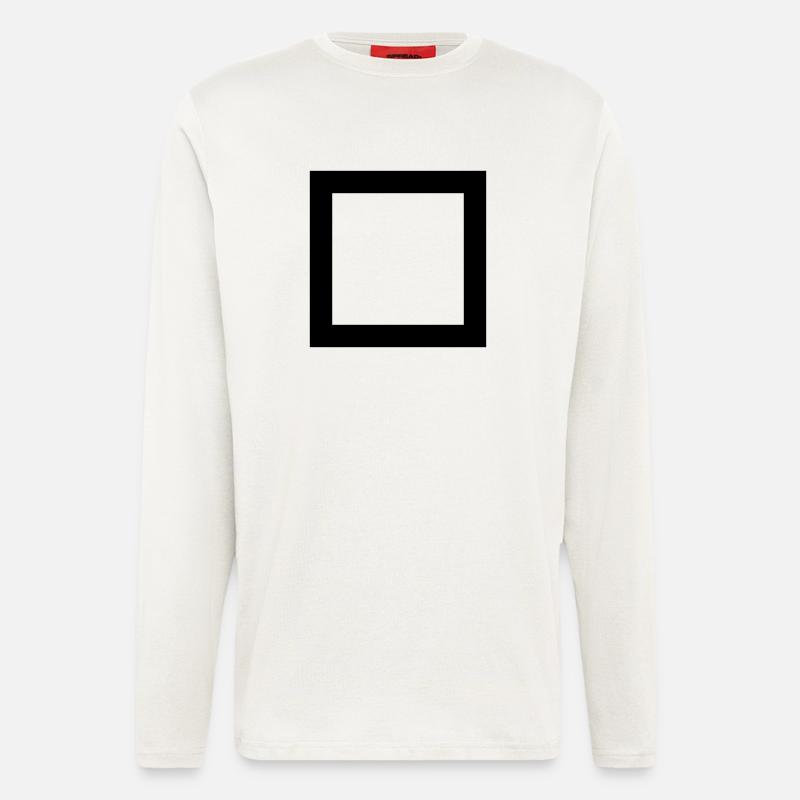 Quadrangle - Longsleeve - made by SPREAD  - OFF WHITE