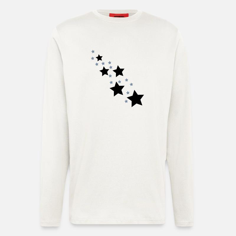 sterne - Langarmshirt - made by SPREAD  - OFF WHITE