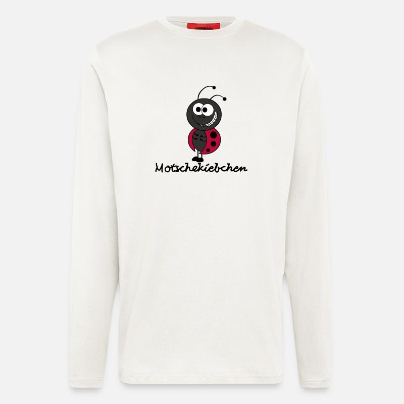 Motschekiebchen/Marienkäfer - Langarmshirt - made by SPREAD  - OFF WHITE