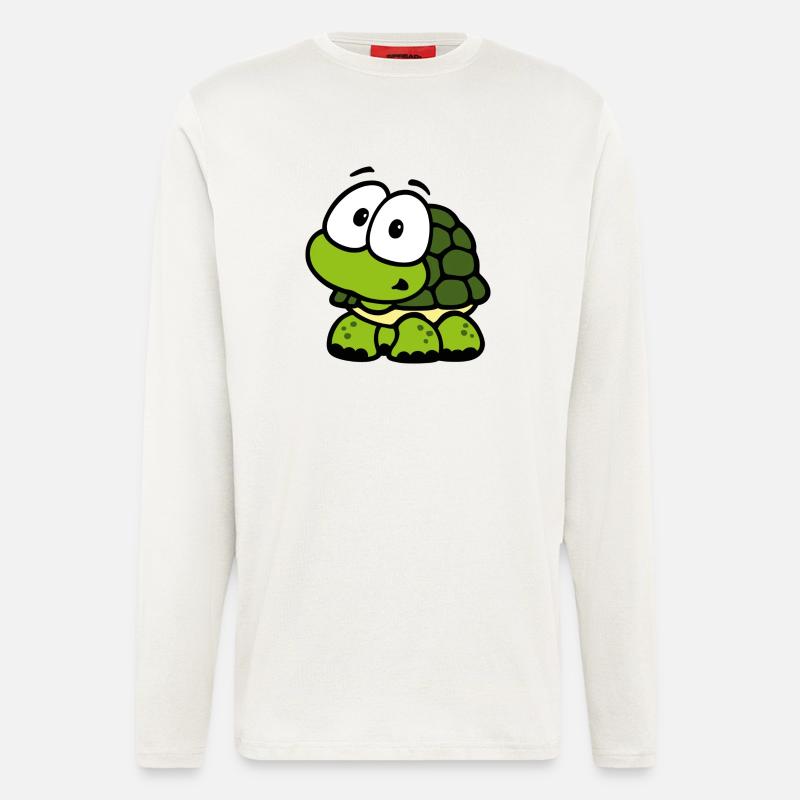 Schildkröte - Langarmshirt - made by SPREAD  - OFF WHITE