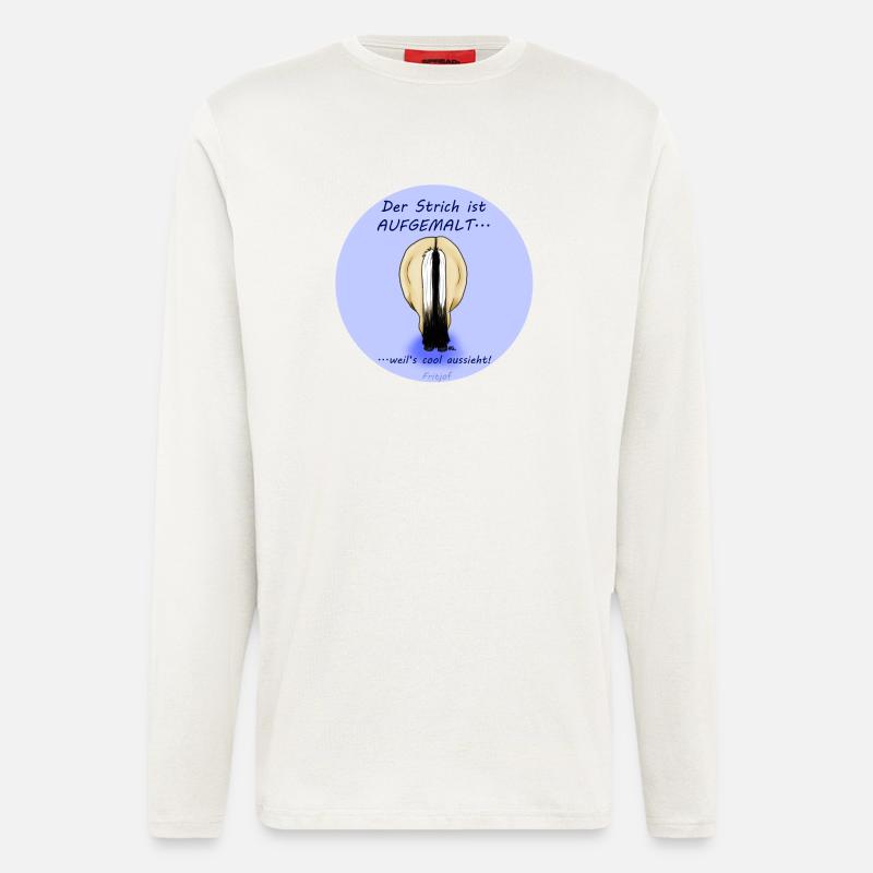 Aalstrich - Langarmshirt - made by SPREAD  - OFF WHITE