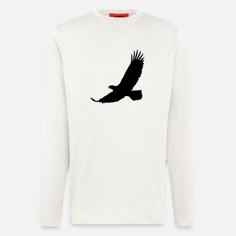 eagle - Longsleeve - made by SPREAD  - OFF WHITE