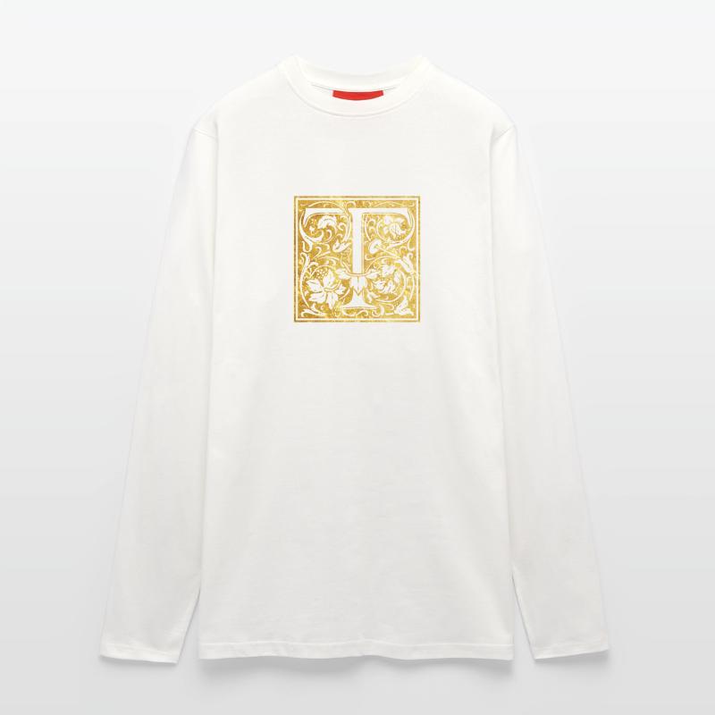Initials-T Longsleeve - made by SPREAD 