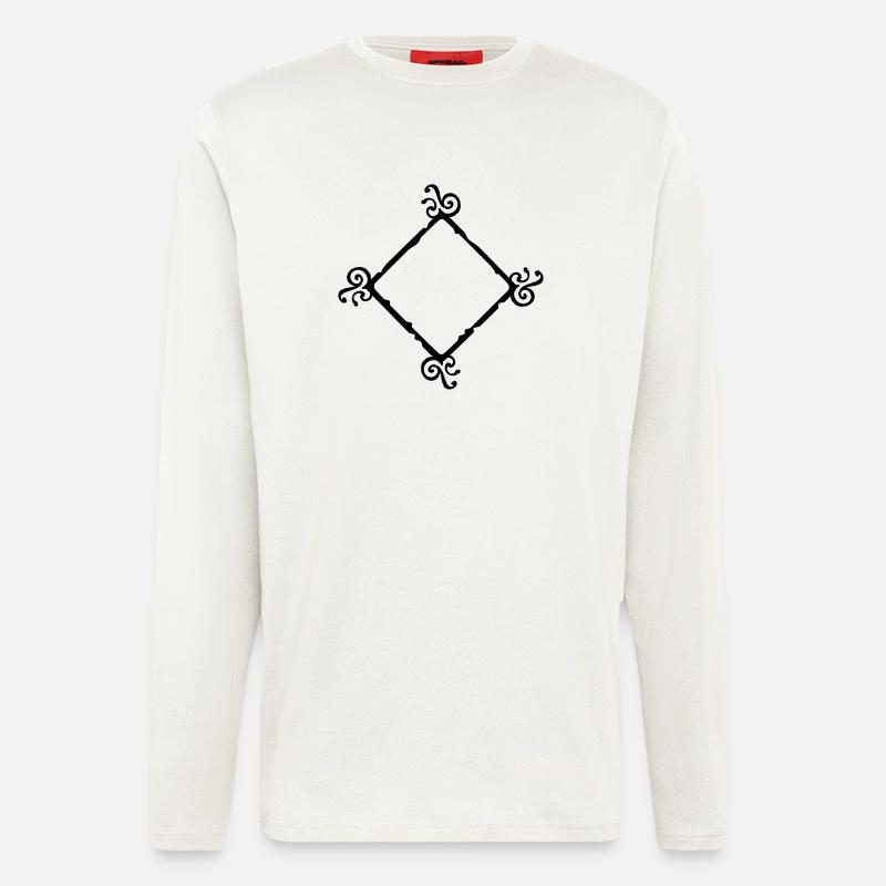 frame_vec_1 en - Longsleeve - made by SPREAD  - OFF WHITE