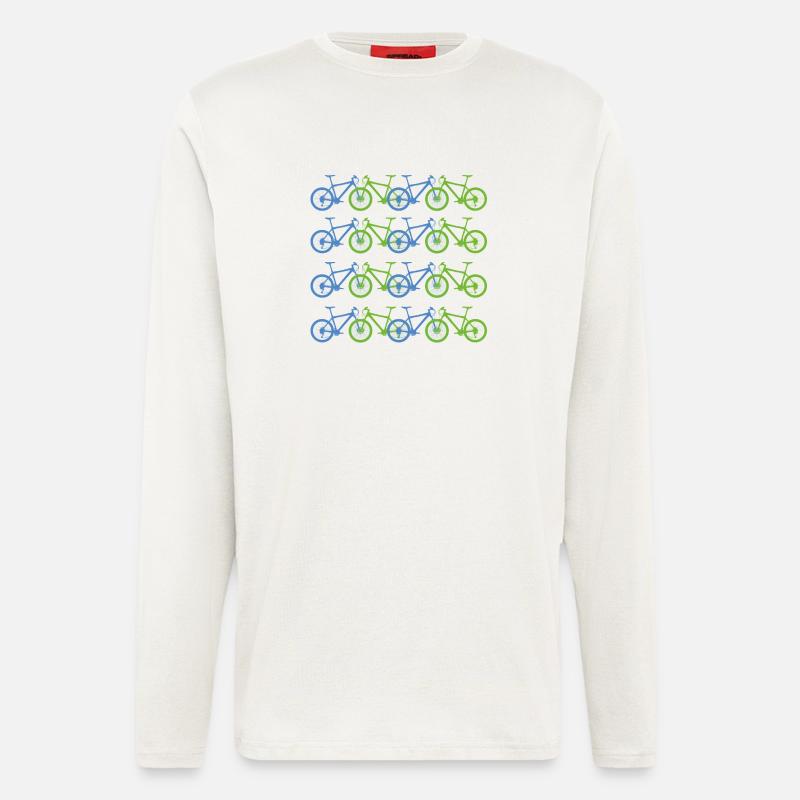 FAHRRAD - Langarmshirt - made by SPREAD  - OFF WHITE