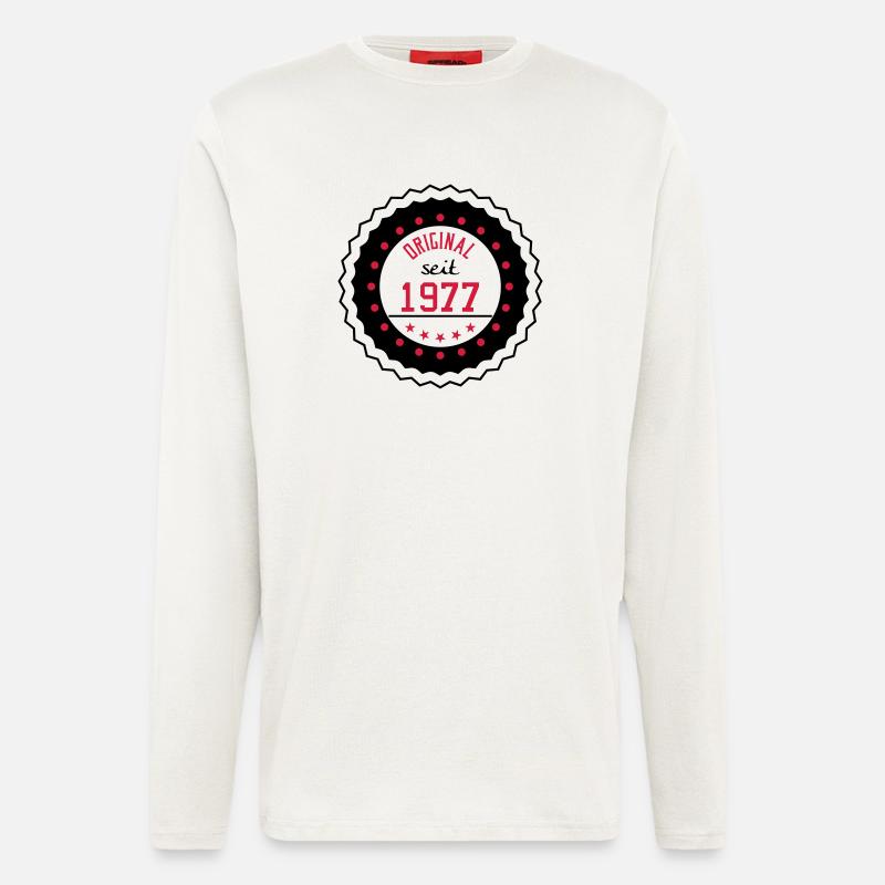 Original seit 1977 - Langarmshirt - made by SPREAD  - OFF WHITE