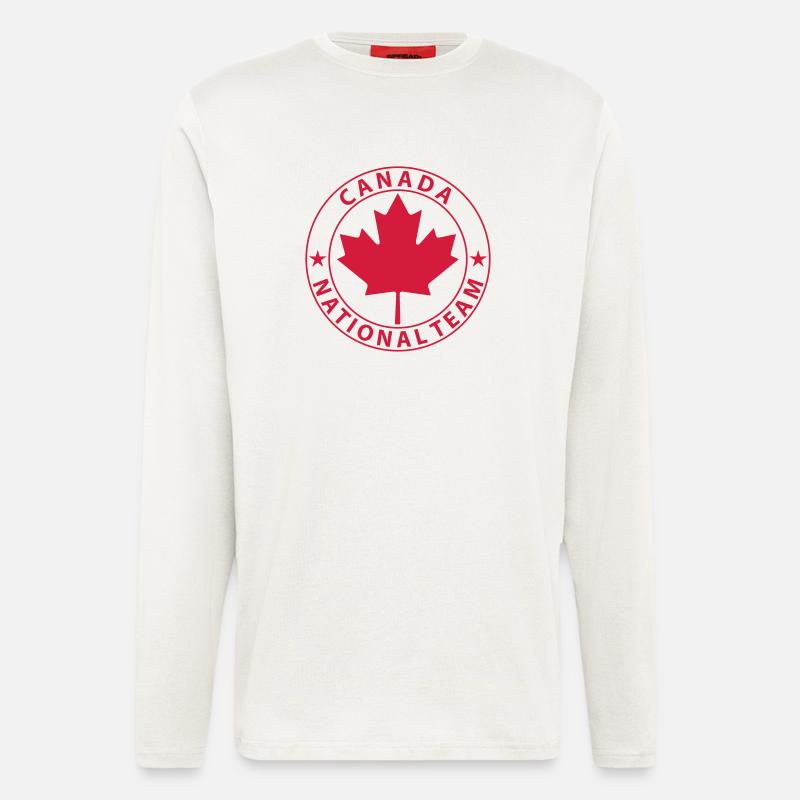 Canada Team Design - Longsleeve - made by SPREAD  - OFF WHITE