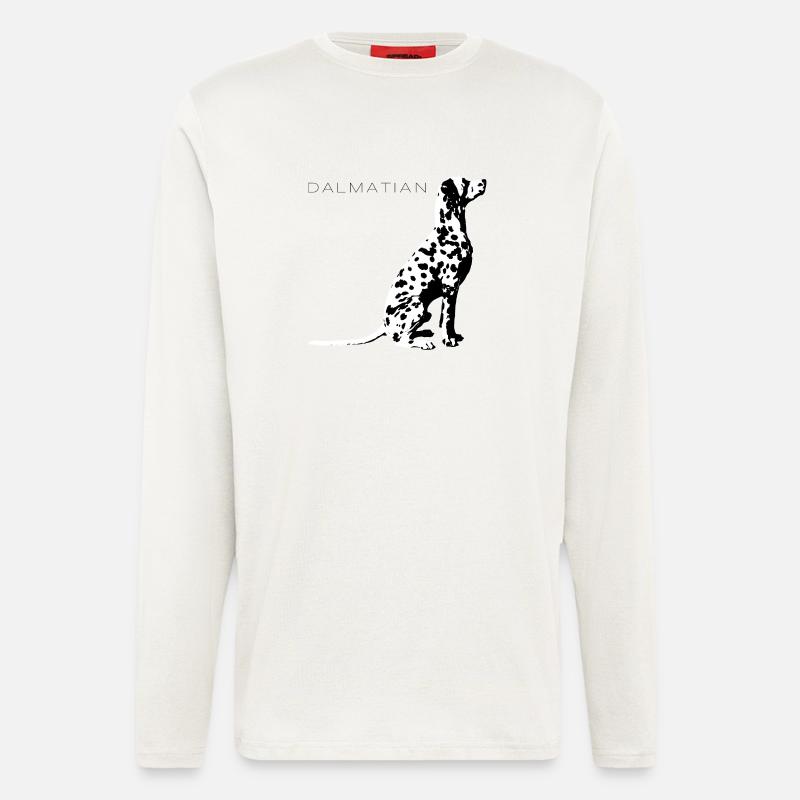 Dalmatiner - Langarmshirt - made by SPREAD  - OFF WHITE