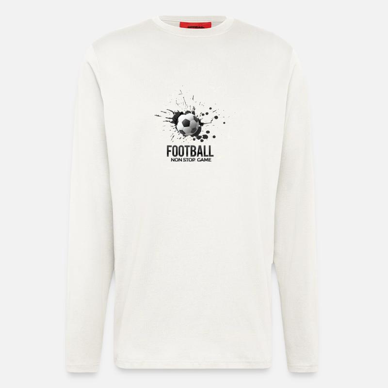 FUßBALL - Langarmshirt - made by SPREAD  - OFF WHITE