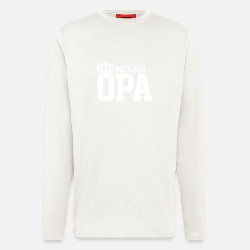 OPA - Langarmshirt - made by SPREAD  - OFF WHITE