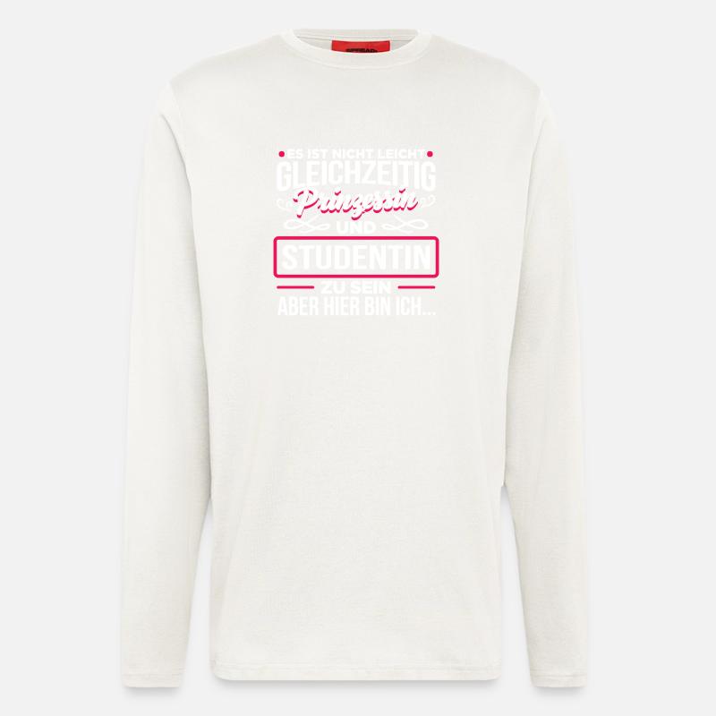 STUDENTIN - Prinzessin - Langarmshirt - made by SPREAD  - OFF WHITE