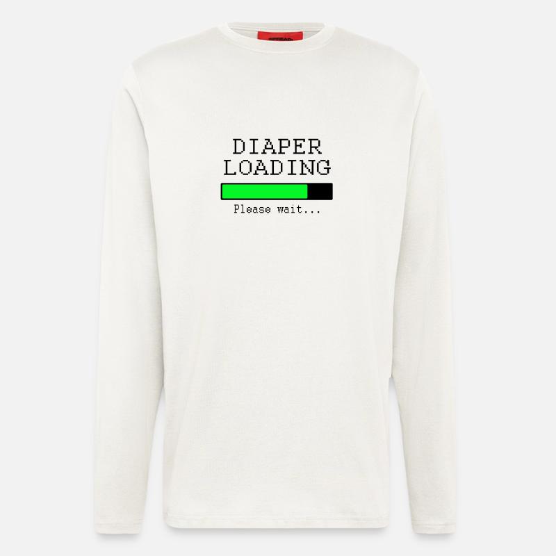 diaper loading - Longsleeve - made by SPREAD  - OFF WHITE