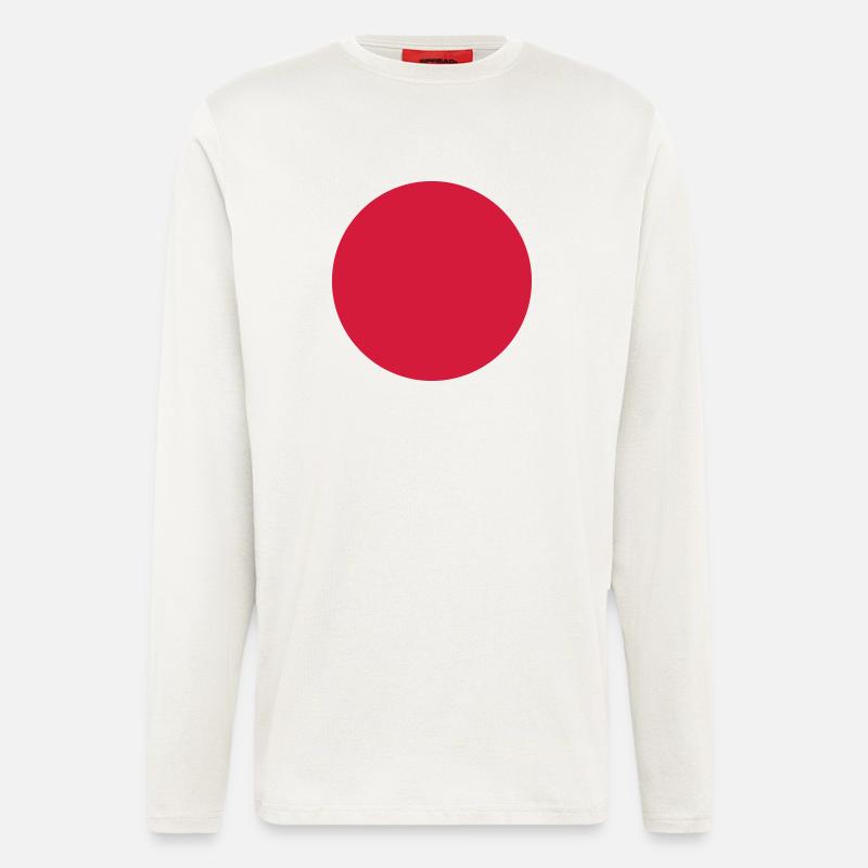 Japan Nippon Nihon - Longsleeve - made by SPREAD  - OFF WHITE